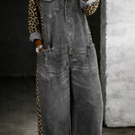 Amanda | One Piece Shirt Jumpsuit