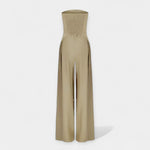 Catalina | Strapless Bustier Jumpsuit