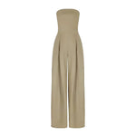 Catalina | Strapless Bustier Jumpsuit