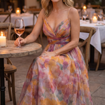 Keira | Floral Sleeveless Maxi Dress