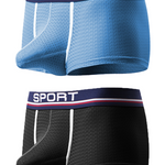 2 Pack Breathable Separate Pouch Boxer Briefs