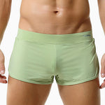 Men's Breathable Mesh Boxer Shorts With Separate Pouch