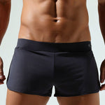 Men's Breathable Mesh Boxer Shorts With Separate Pouch