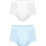2 Pack Cool Cotton Underwear With Fly