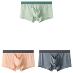 3 Pack Separate Pouch Trunks With Fly Front