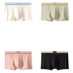 Men’s Contrast Color Striped Modal Trunks