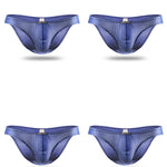 Men's Mesh Ice Silk Breathable Briefs