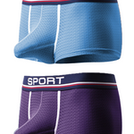 2 Pack Breathable Separate Pouch Boxer Briefs
