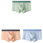 3 Pack Separate Pouch Trunks With Fly Front