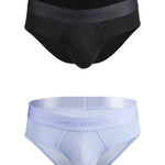 2 Pack Men’s Lightweight Cotton Pouch Briefs