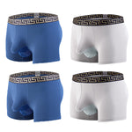 4 Pack Separate Ball Pouch Breathable Trunks