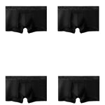 4 Pack Men’s Support Pouch Trunks With Functional Fly
