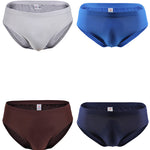 4 Pack Men’s Stretch Classics Hip Briefs