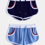 2 Pack Drawstring Leisure Men's Loose Boxer Shorts