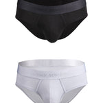 2 Pack Men’s Lightweight Cotton Pouch Briefs