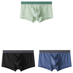 3 Pack Separate Pouch Trunks With Fly Front