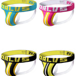 4 Pack Contrast Colors Low Rise Jockstraps