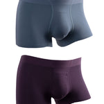 2 Pack Men's Large Pouch Antibacterial Boxer Briefs