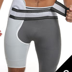 2 Pack Men's Waist & Hip Compression High-Stretch Wrap Soft Shapewear