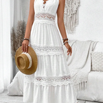 MAIKA™ - Lace V-Neck Dress