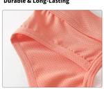 3 Pack Men's Ice Silk Dual Pouch Mesh Cooling Briefs