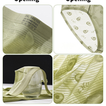 4 Pack Men's Jacquard Lace Ultra Sheer Ice Silk Antibacterial Briefs