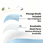4 Pack Men’s 3D U-Pouch Ice Silk  Mesh Massage Beads Quick Dry Trunks