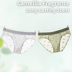 4 Pack Men's Jacquard Lace Ultra Sheer Ice Silk Antibacterial Briefs