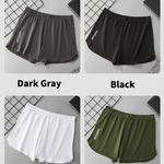 2 Pack Men's Cotton Comfort Loose Fit Breathable Boxers