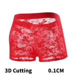 3 Pack Men's Mulberry Silk 10A Antibacterial High Elastic 3D Pouch Trunks