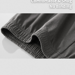 2 Pack Men's Cotton Comfort Loose Fit Breathable Boxers