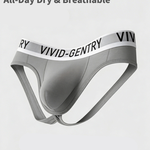 3 Pack Men's Bamboo Fiber Large U-Pouch Low Rise Breathable Jockstraps
