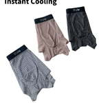 3 Pack Men's 10A Antibacterial Ultra Thin Ice Silk Naked Feel Trunks