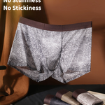 3 Pack Men’s Star Print Tie Dye Antibacterial Ice Silk Breathable Trunks