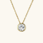 Radiant Gemstone Gold Chain