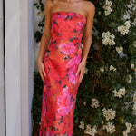 Krystal | Strapless Chic Sheath Dress