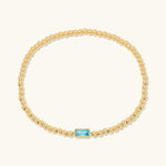 Radiant Gemstone Bracelet