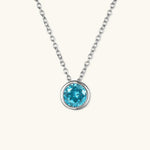 Radiant Gemstone Gold Chain