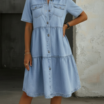 Sophia | Casual Elegant Denim Dress