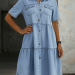 Sophia | Casual Elegant Denim Dress