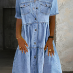 Sophia | Casual Elegant Denim Dress