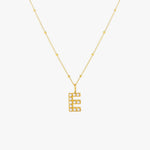 Pearl Initial Pendant Necklace