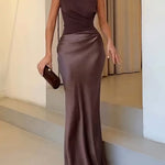 Sadie | One-Shoulder Party Maxi