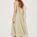 Castille | Elegant Midi Flow Dress