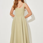 Castille | Elegant Midi Flow Dress