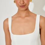 Castille | Elegant Midi Flow Dress