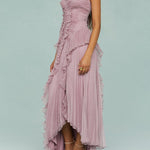 Sofia | Ocean Whirlpool Maxi Dress