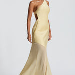 Cheyenne | One-Shoulder Mesh Evening Gown