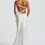 Cheyenne | One-Shoulder Mesh Evening Gown