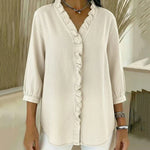 Destiny | Elegant Denim Blouse